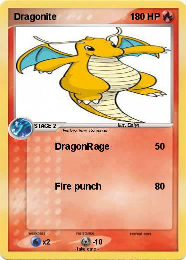 Pokemon Dragonite