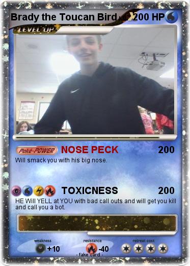 Pokemon Brady the Toucan Bird