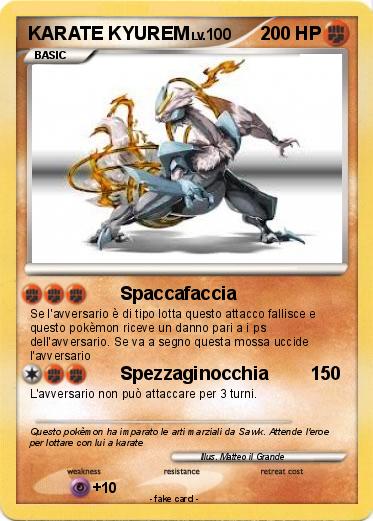 Pokemon KARATE KYUREM