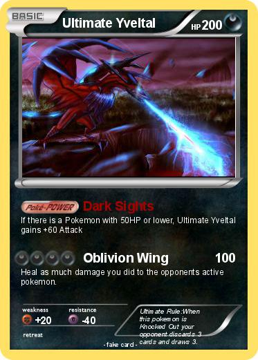 Pokemon Ultimate Yveltal