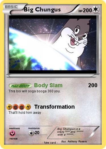 Pokemon Big Chungus