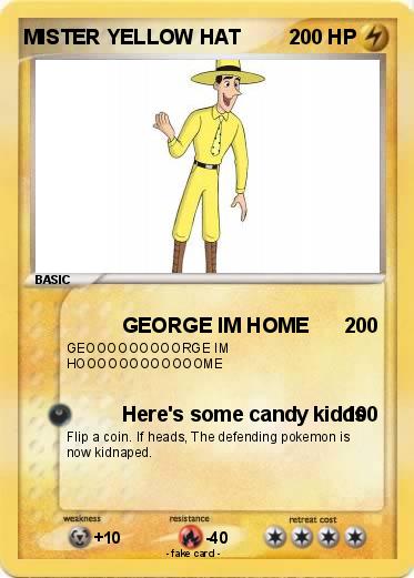 Pokemon MISTER YELLOW HAT