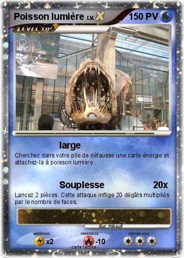 Pokemon Poisson lumière