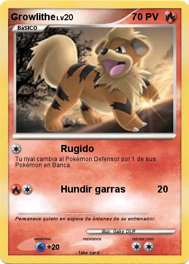 Pokemon Growlithe