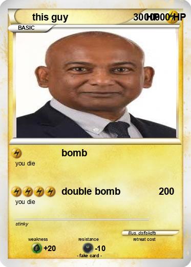 Pokemon this guy                             00000 HP