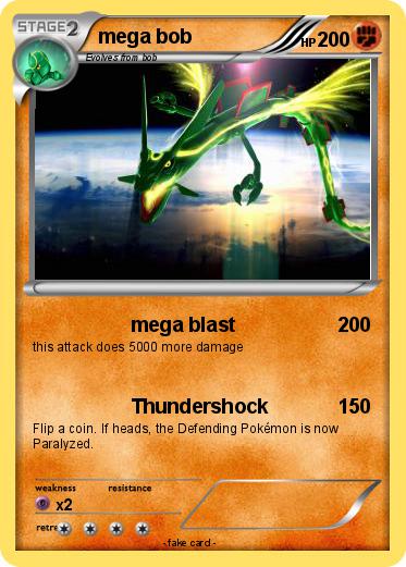 Pokemon mega bob