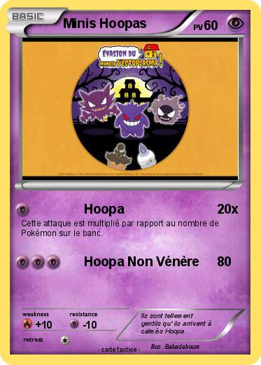 Pokemon Minis Hoopas