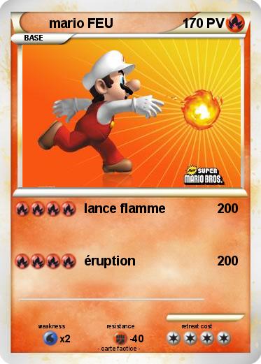 Pokemon mario FEU