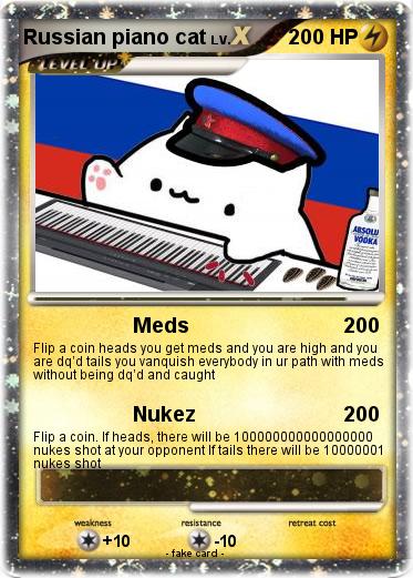 Pokemon Russian piano cat