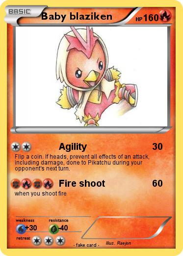 Pokemon Baby blaziken