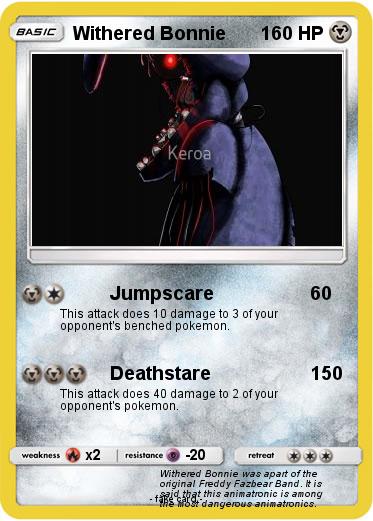 Pokemon Withered Bonnie