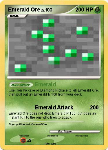 Pokemon Emerald Ore