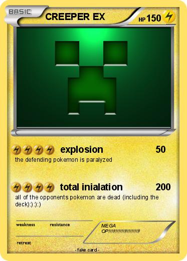 Pokemon CREEPER EX