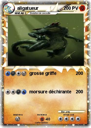 Pokemon aligatueur