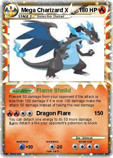 Pokemon Mega Charizard X