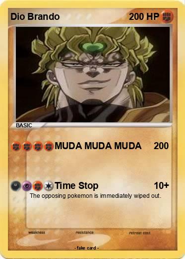 Pokemon Dio Brando