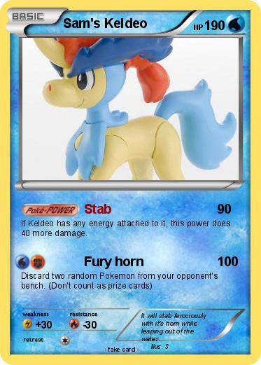 Pokemon Sam's Keldeo