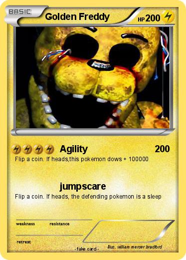 Pokemon Golden Freddy