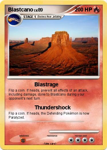 Pokemon Blastcano
