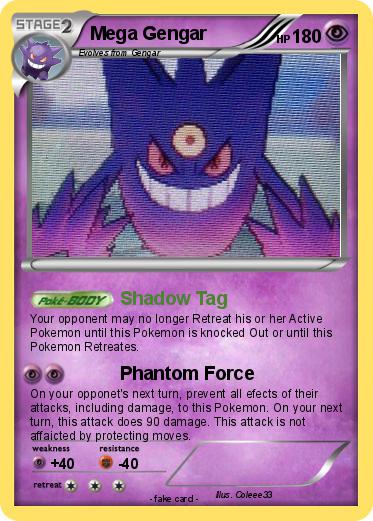 Pokemon Mega Gengar