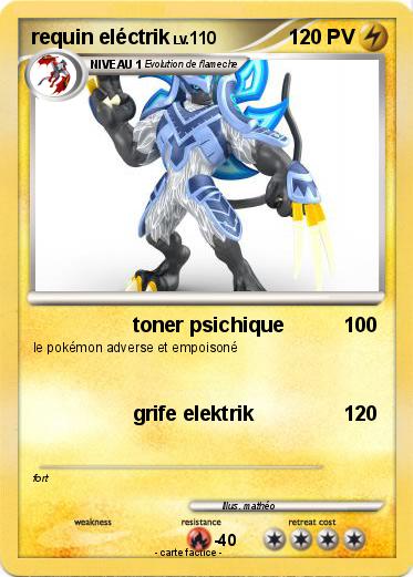 Pokemon requin eléctrik