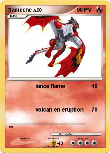 Pokemon flameche