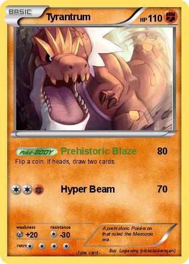 Pokemon Tyrantrum