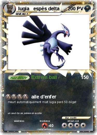 Pokemon lugia   espès delta