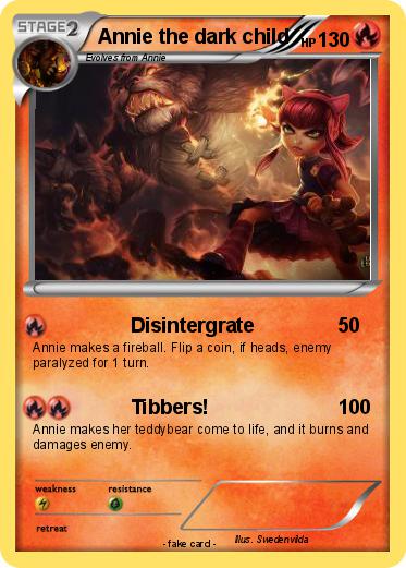 Pokemon Annie the dark child