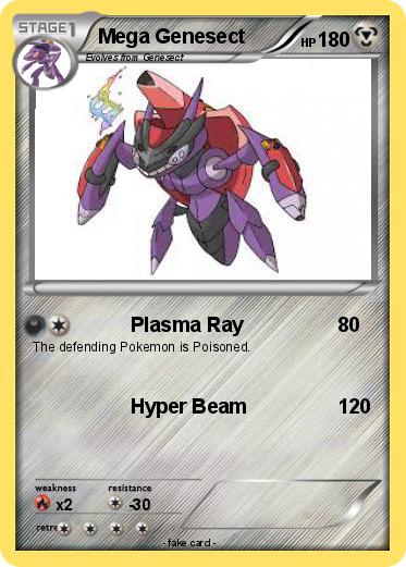 Pokemon Mega Genesect