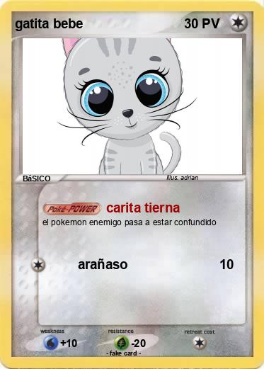 Pokemon gatita bebe