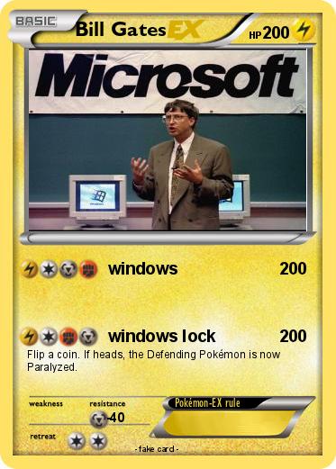 Pokemon Bill Gates