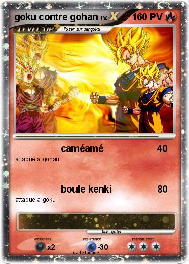 Pokemon goku contre gohan