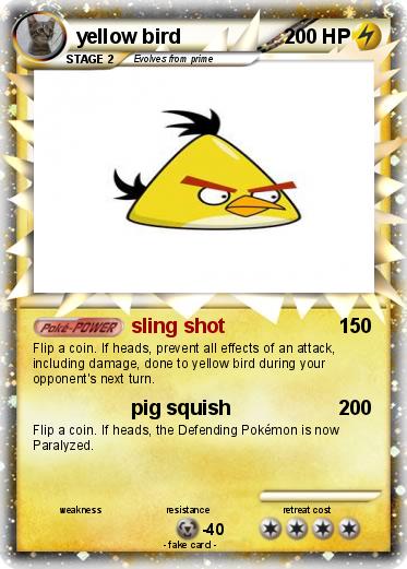 Pokemon yellow bird