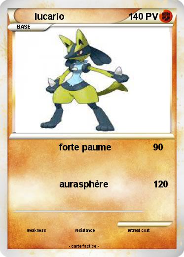 Pokemon lucario
