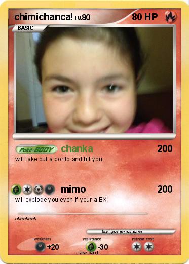 Pokemon chimichanca!