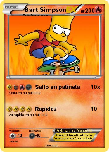 Pokemon Bart Simpson
