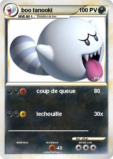 Pokemon boo tanooki