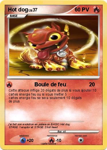 Pokemon Hot dog