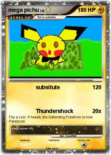 Pokemon mega pichu