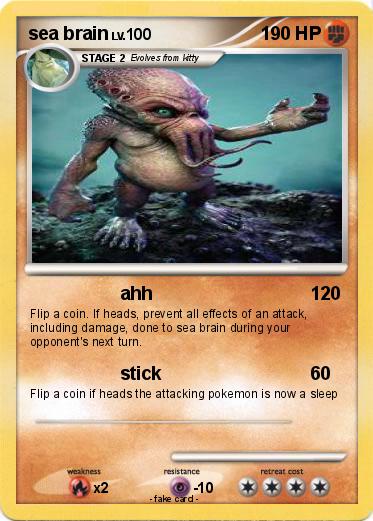 Pokemon sea brain