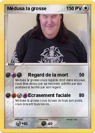 Pokemon Médusa la grosse