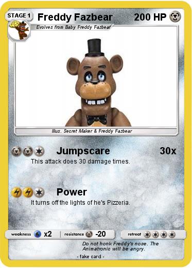 Pokemon Freddy Fazbear