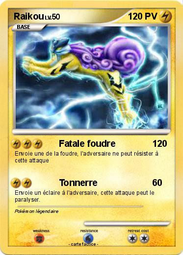 Pokemon Raikou