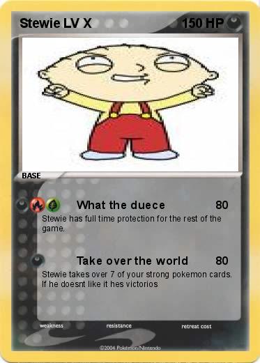 Pokemon Stewie LV X