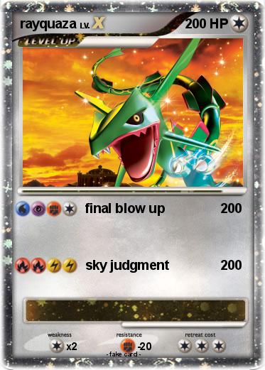 Pokemon rayquaza