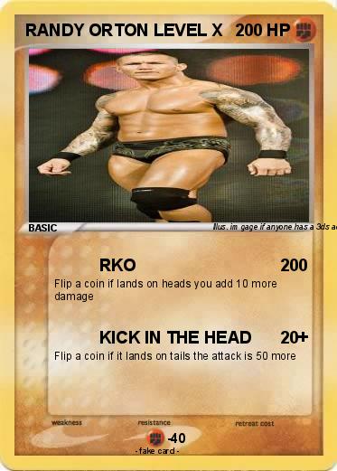 Pokemon RANDY ORTON LEVEL X