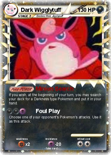 Pokemon Dark Wigglytuff