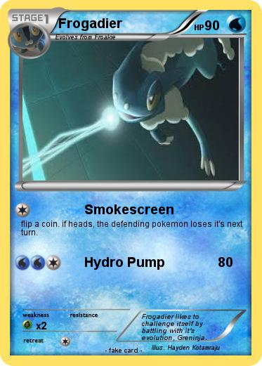 Pokemon Frogadier