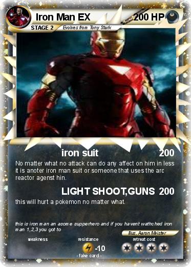 Pokemon Iron Man EX